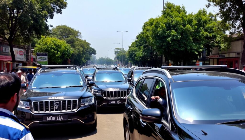 Punjab Chief Minister's convoy