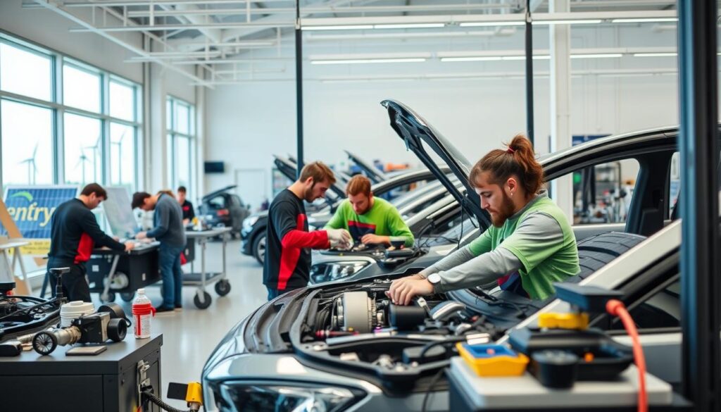 Automotive workforce training