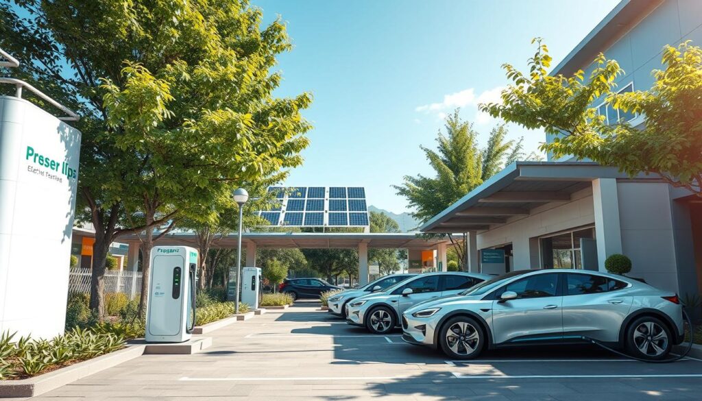 EV charging station