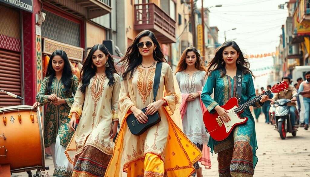 pakistani fashion and music