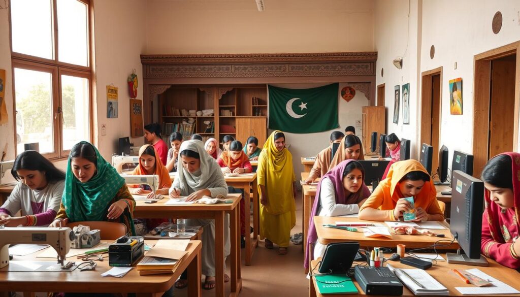 vocational training initiatives pakistan